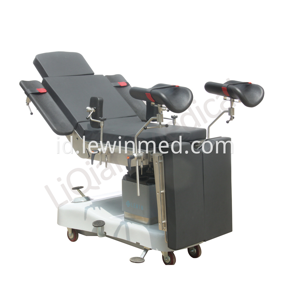 Manual hydraulic table